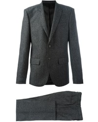 Costume en laine gris foncé Givenchy