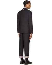 Costume en laine gris foncé Thom Browne