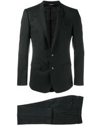 Costume en laine noir Dolce & Gabbana