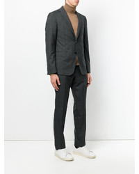 Costume gris foncé Z Zegna