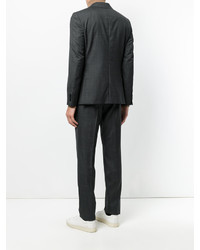 Costume gris foncé Z Zegna