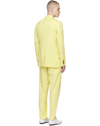 Costume jaune Dries Van Noten