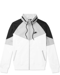 Coupe-vent blanc et noir Nike