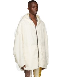 Coupe-vent blanc Rick Owens