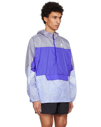 Coupe-vent bleu clair adidas Originals