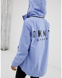 Coupe-vent bleu clair DKNY