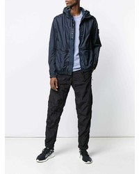 Coupe-vent bleu marine Stone Island