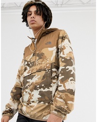 Coupe-vent camouflage marron The North Face