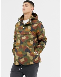 Coupe-vent camouflage olive Farah