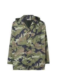 Coupe-vent camouflage olive Valentino