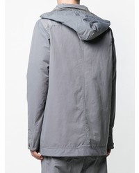 Coupe-vent gris Rick Owens DRKSHDW