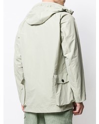 Coupe-vent gris Stone Island