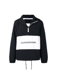 Coupe-vent imprimé noir et blanc Calvin Klein Jeans