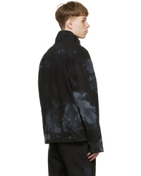 Coupe-vent imprimé tie-dye noir AFFXWRKS