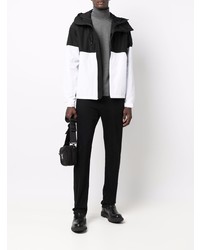 Coupe-vent noir et blanc Calvin Klein Jeans