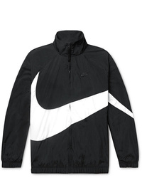 Coupe-vent noir et blanc Nike