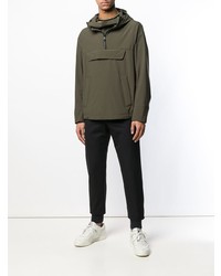 Coupe-vent olive Woolrich