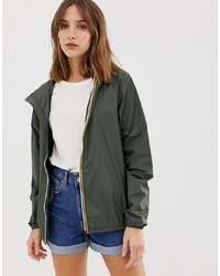 Coupe-vent olive K-Way