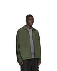 Coupe-vent olive Stone Island