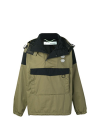 Coupe-vent olive Off-White