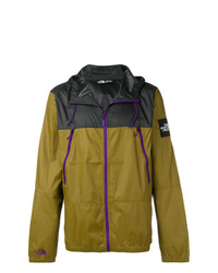 Coupe-vent olive The North Face