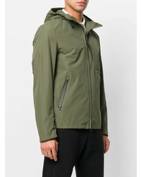 Coupe-vent olive Woolrich