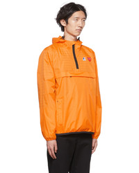 Coupe-vent orange Comme Des Garcons Play