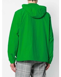 Coupe-vent vert MSGM