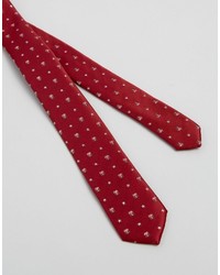 Cravate à étoiles rouge Asos