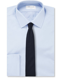 Cravate bleu marine Drakes