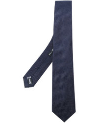 Cravate bleu marine Giorgio Armani