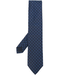 Cravate bleu marine Gucci
