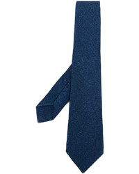 Cravate bleu marine Kiton