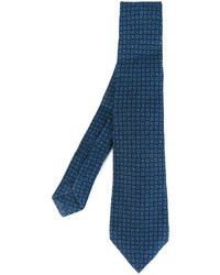 Cravate bleu marine Kiton