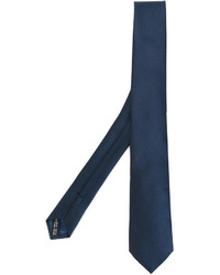Cravate bleu marine Salvatore Ferragamo