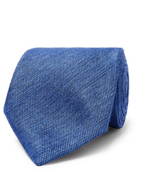 Cravate bleue Charvet