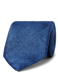 Cravate bleue Charvet