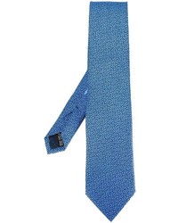 Cravate bleue Salvatore Ferragamo