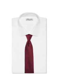 Cravate bordeaux Charvet