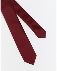 Cravate bordeaux Asos