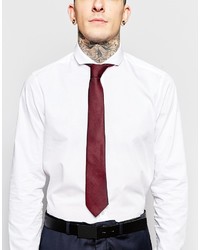 Cravate bordeaux Asos