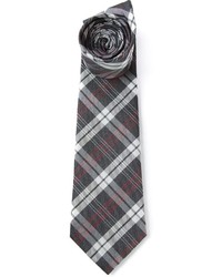 Cravate écossaise grise Paul Smith