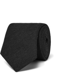 Cravate en laine noire Givenchy