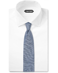 Cravate en soie bleu clair Tom Ford
