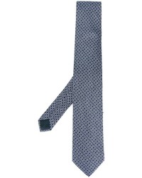 Cravate en soie bleu clair Lanvin