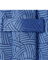 Cravate en soie bleu clair Turnbull & Asser