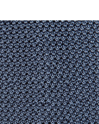 Cravate en soie en tricot bleu marine Tom Ford