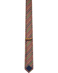 Cravate en soie multicolore Paul Smith