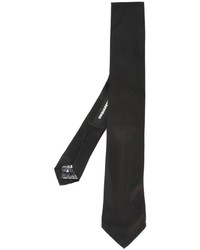 Cravate en soie noire DSQUARED2