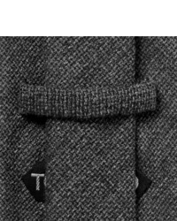 Cravate gris foncé Tom Ford